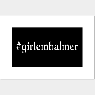 #girlembalmer Girl Embalmer Mortician Design Posters and Art